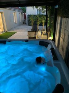 Villas Maison Porte du Bouchon : Jacuzzi SPA privatif ! : photos des chambres