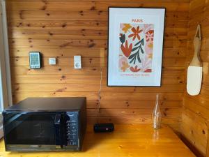 Knus boshuisje middenin de natuur