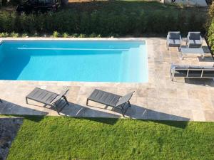 Appartements Napoleon Chateau Luxuryapartment for 18 guests with Pool near Paris! : photos des chambres