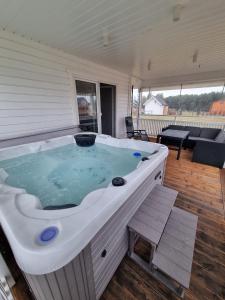 Fuledzki Biały Domek - Mazury, Jacuzzi, Sauna, Giżycko