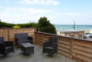 Appartements Gite Gabrielle a Pourville: Appartement face a la mer : photos des chambres