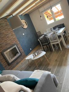 Appartements Nid Douillet 4 pers wifi gratuit sauna lave linge seche linge : photos des chambres