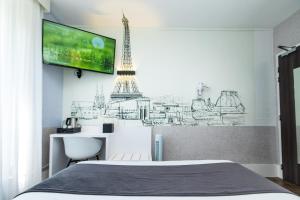 Hotels HOTEL DE PARIS MONTPARNASSE : photos des chambres