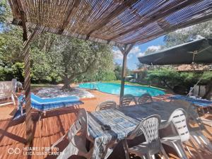 villa di charme con piscina e jacuzzi tra Roma e Viterbo