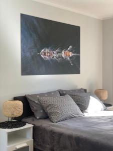 Divas Laivas apartments with a terrace