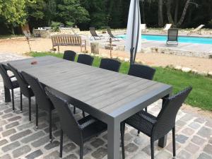 Villas Gite landais de Capdebos avec piscine et spa 15 personnes : photos des chambres