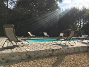 Villas Gite landais de Capdebos avec piscine et spa 15 personnes : photos des chambres