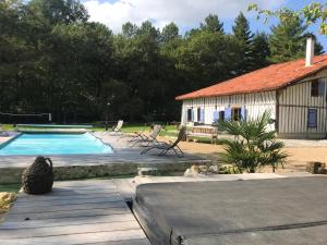 Villas Gite landais de Capdebos avec piscine et spa 15 personnes : photos des chambres