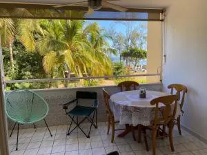 Appartement 'Luminance' vue sur lagon Hermitage - Filaos