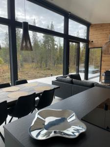 Modern Villa JoenPolku Ruka With jacuzzi, sauna and scenic views