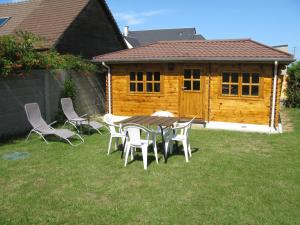 Maisons de vacances bord de mer, chalet en bois avec tandem : photos des chambres