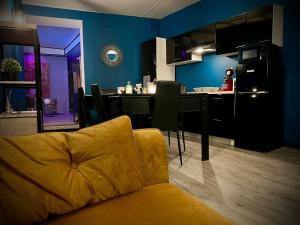 Appartements Charmant logement avec Spa, Sauna et terrasse : photos des chambres