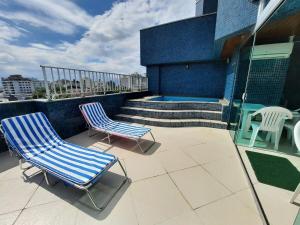 Linda Cobertura Piscina Privativa Churrasq. Caiobá