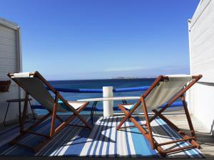 Appartements Chouette Cabanon sur la plage vue mer et terrasse privee : photos des chambres