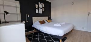 Appartements Melenig - Charmant T1 bis proche Strasbourg/tramway : photos des chambres