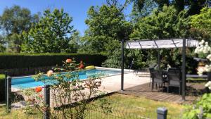 Maisons de vacances Gite de charme en Dordogne avec Piscine et jardin : photos des chambres