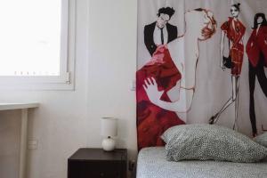 Appartements Appart climatise style loft avec garage : photos des chambres