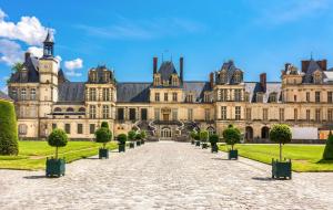 Appartements Suites Rive Gauche - TERRASSE VUE CHATEAU FONTAINEBLEAU - Chez Lydia : photos des chambres