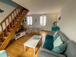 Maisons de vacances le Cottage de la Plage - Maison avec garage : photos des chambres