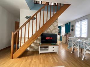 Maisons de vacances le Cottage de la Plage - Maison avec garage : photos des chambres