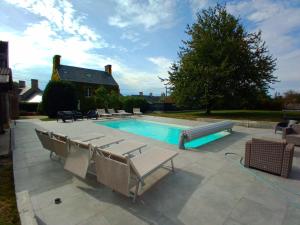 Maisons de vacances DOMAINE DES TISSEYS vue sur le Mont St Michel : photos des chambres