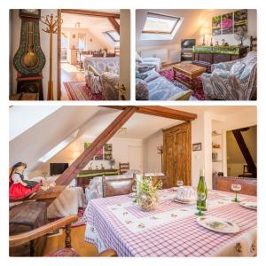 Appartements gite du muhlbach : Appartement 4 Chambres avec Balcon 

