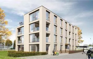 Neu erstellte Wohnung mit Balkon in Hard - هارد
