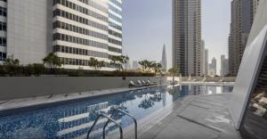 Stylish Studio with Burj Khalifa View