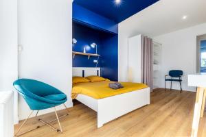 Appartements Appart'Hotel Le Grand Bleu - 5 Chambres - Evry : photos des chambres