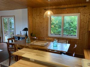 Chalets Chalet avec sauna et vue sur le lac : photos des chambres