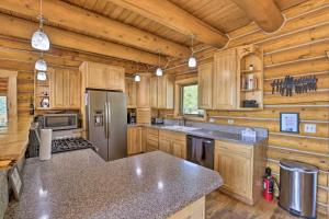 5 Acres of Scenic Beauty! Large Fairplay Log Home