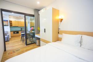 Căn hộ 2 phòng ngủ trực biển Quy Nhơn, TMS Pullman căn góc
