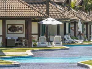 Bangalô beira-mar do Marulhos Resort em Muro Alto