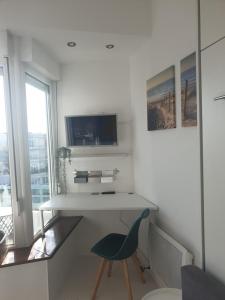 Appartements studio Vue mer au coeur de malo les bains pieds dans l eau : photos des chambres