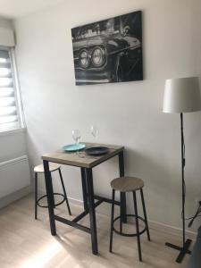 Appartements Studio tout equipe au calme : photos des chambres