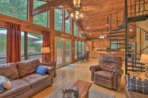 Waterfront Lake Dardanelle Home with Dock and Fire Pit - روسيلفيل