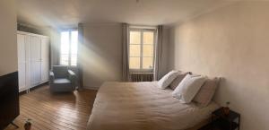 Appartements Appartement cosy face a la Mayenne : photos des chambres