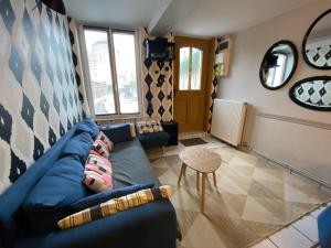 La courtine Etretat maison de pêcheur 2 mn de la mer