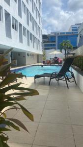 Flat encantador Tambaú Pé na areia