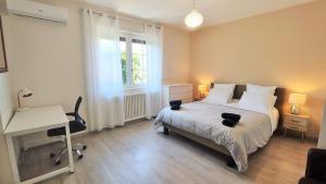 Maisons de vacances VILLA REVE D'OCEAN climatisee : Maison 1 Chambre