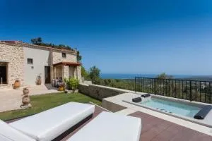 Ali Vafi's Villa - Heated Jacuzzi & Indoor Pool - Maroulás