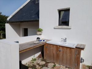 Maisons de vacances Holiday home near the beach, St Pabu : photos des chambres