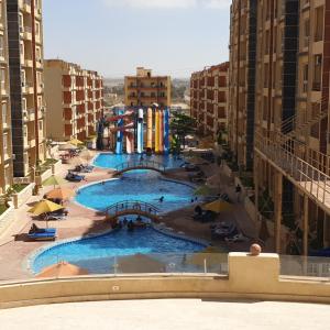 شاليهات للعائلات غرفتين وريسيبشن بمنتجع ريتال فيو الساحل الشمالى