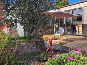 Maisons de vacances A green break in a sustainable holiday home in Etables-Sur-Mer : photos des chambres