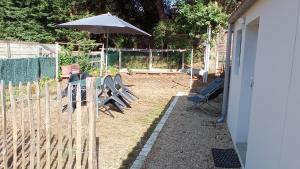 Maisons de vacances Maison avec jardinet dans un cadre verdoyant : Maison 2 Chambres