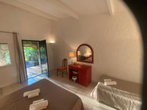 Maisons d'hotes Les Lodges de la Plage U Dragulinu : photos des chambres