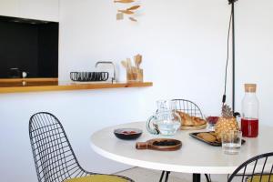 Beach hideaway apartment with modernist design