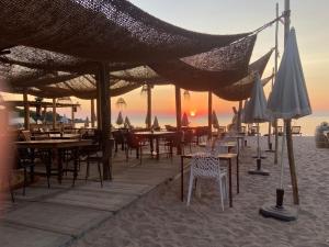 Maisons d'hotes Les Lodges de la Plage : photos des chambres