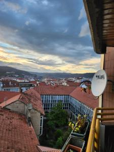 Estudio con vistas a la ciudad