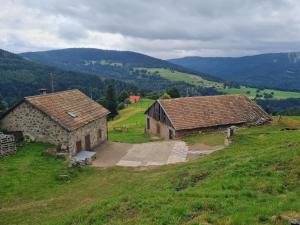 Chalets Le Chalet du Tanet spa sauna terrasse en Alsace : photos des chambres